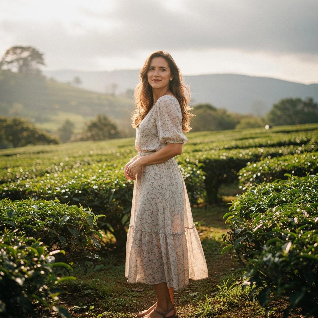 Porzioni di tè sfuso in piccole ciotole, evidenziando diverse varietà e aromi.